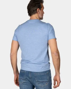 Basic blauw t-shirt