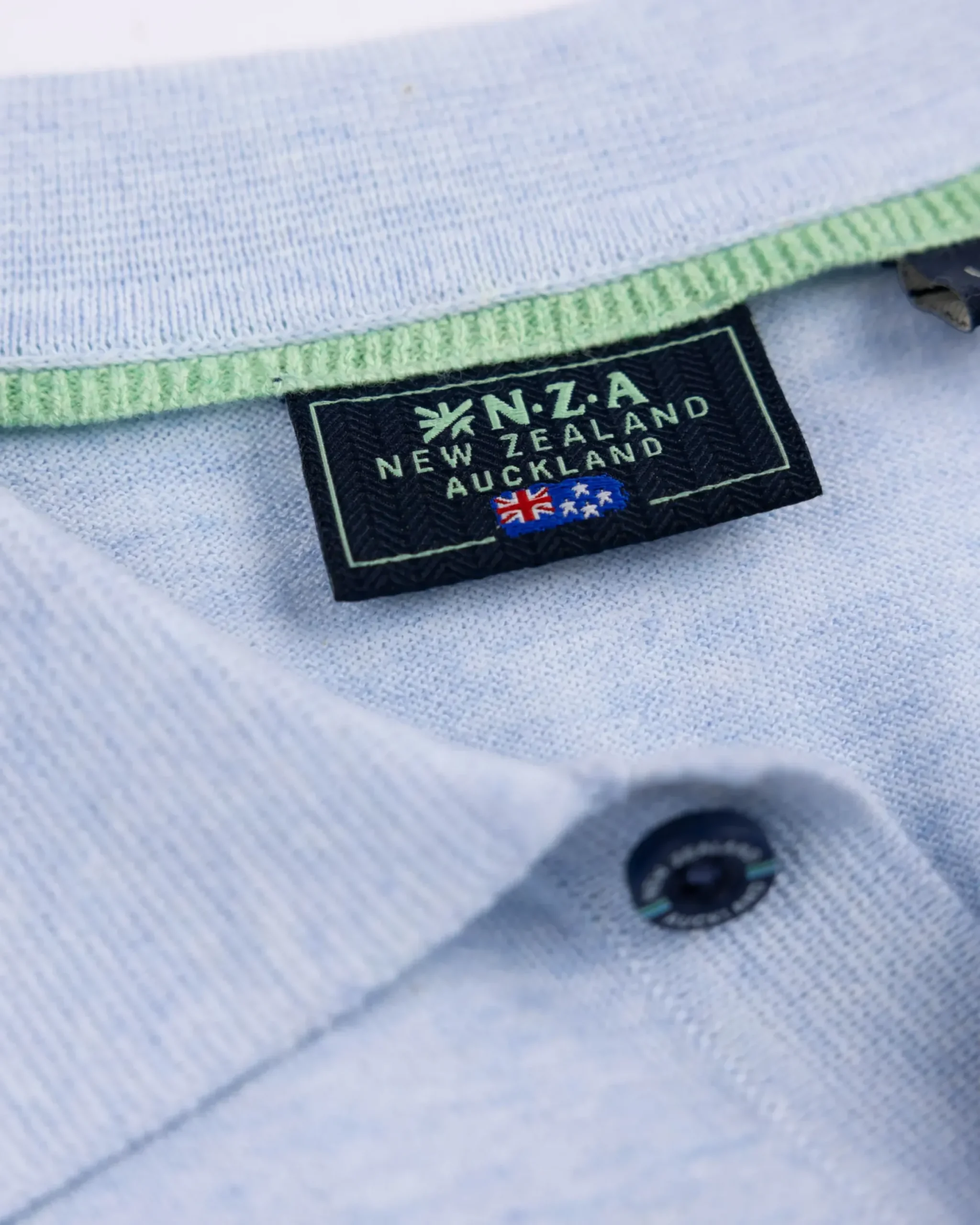 Basis lichtblauw poloshirt
