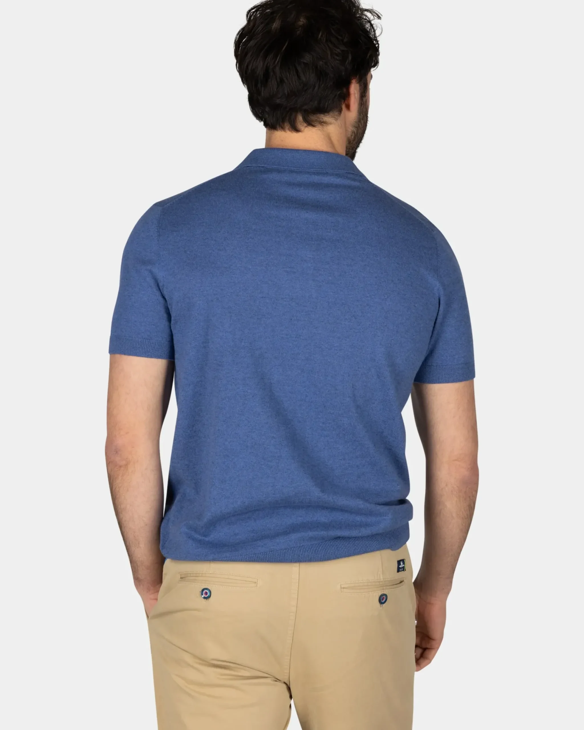 Basis navy poloshirt