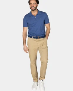 Basis navy poloshirt