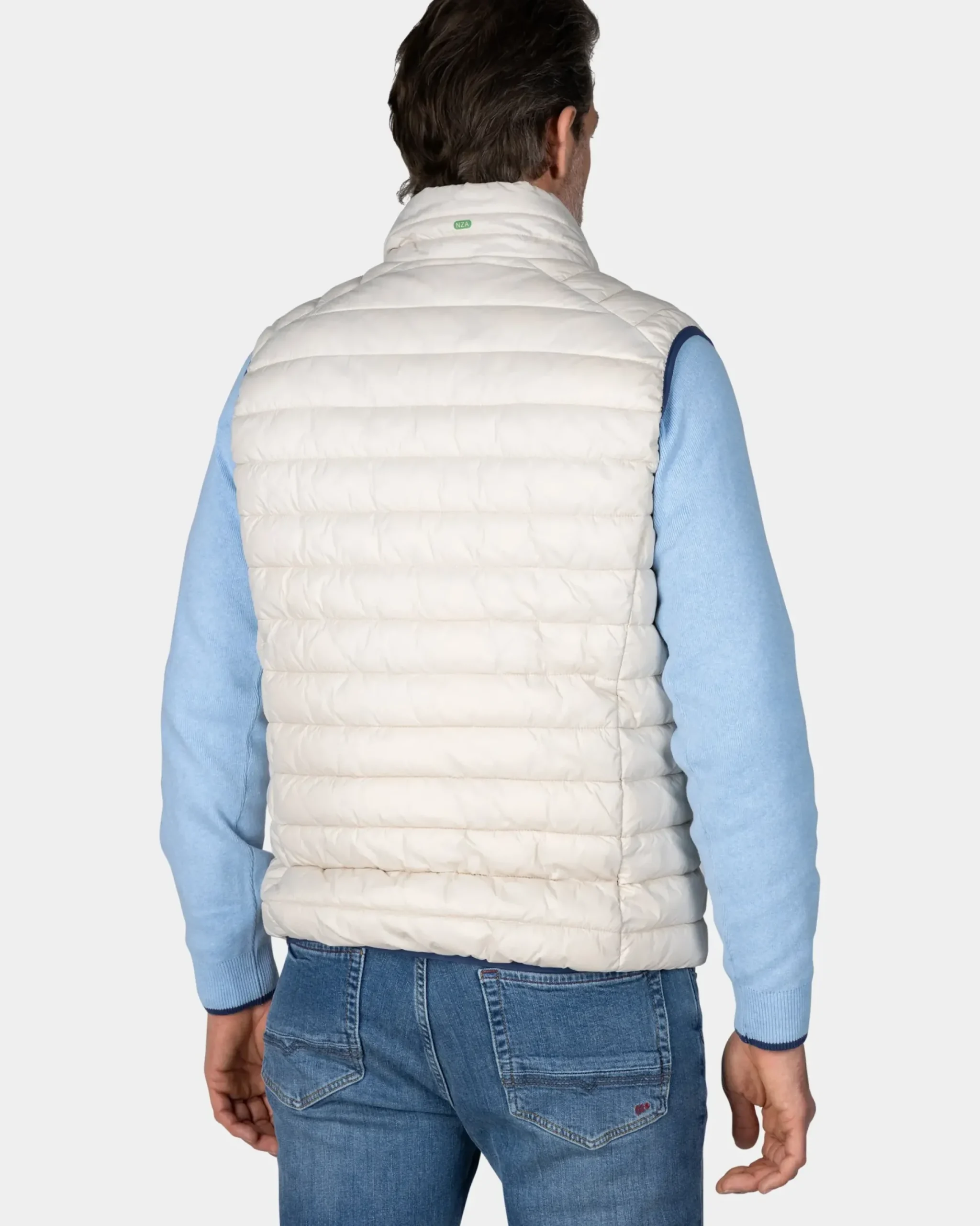 Beige bodywarmer