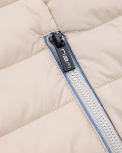Beige bodywarmer
