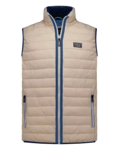 Beige bodywarmer