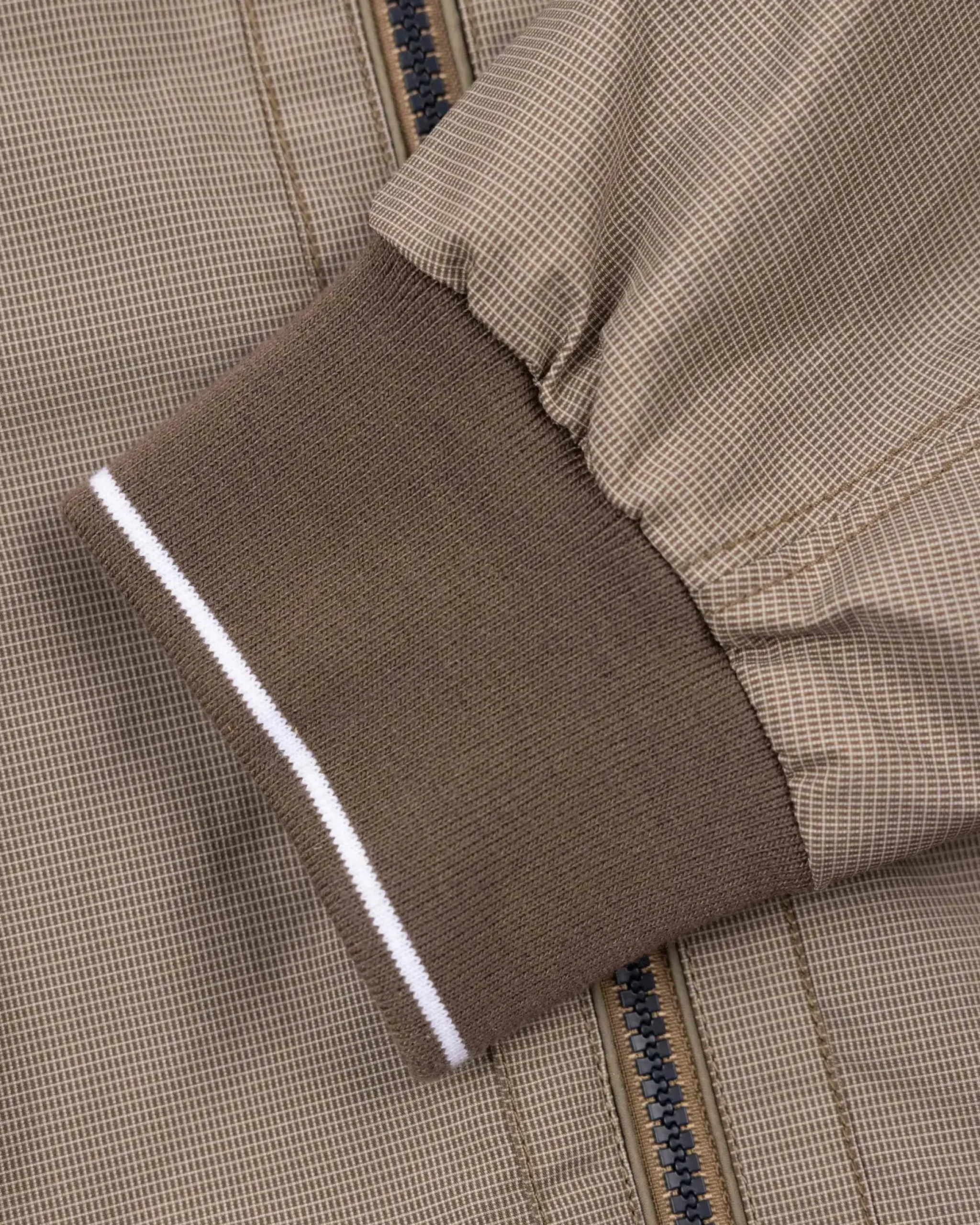 Beige bomber