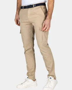 Beige cargo chino