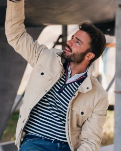 Beige fieldjacket