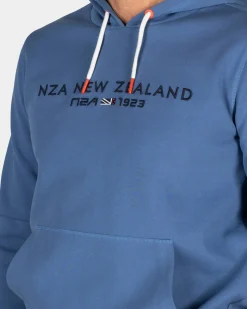 Blauwe hoodie