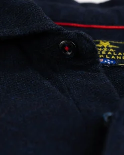 Blauw overhemd Spray - Ink Navy