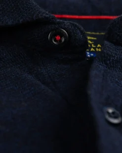 Blauw overhemd Spray - Ink Navy
