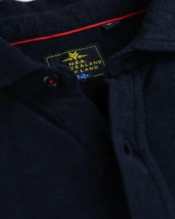 Blauw overhemd Spray - Ink Navy