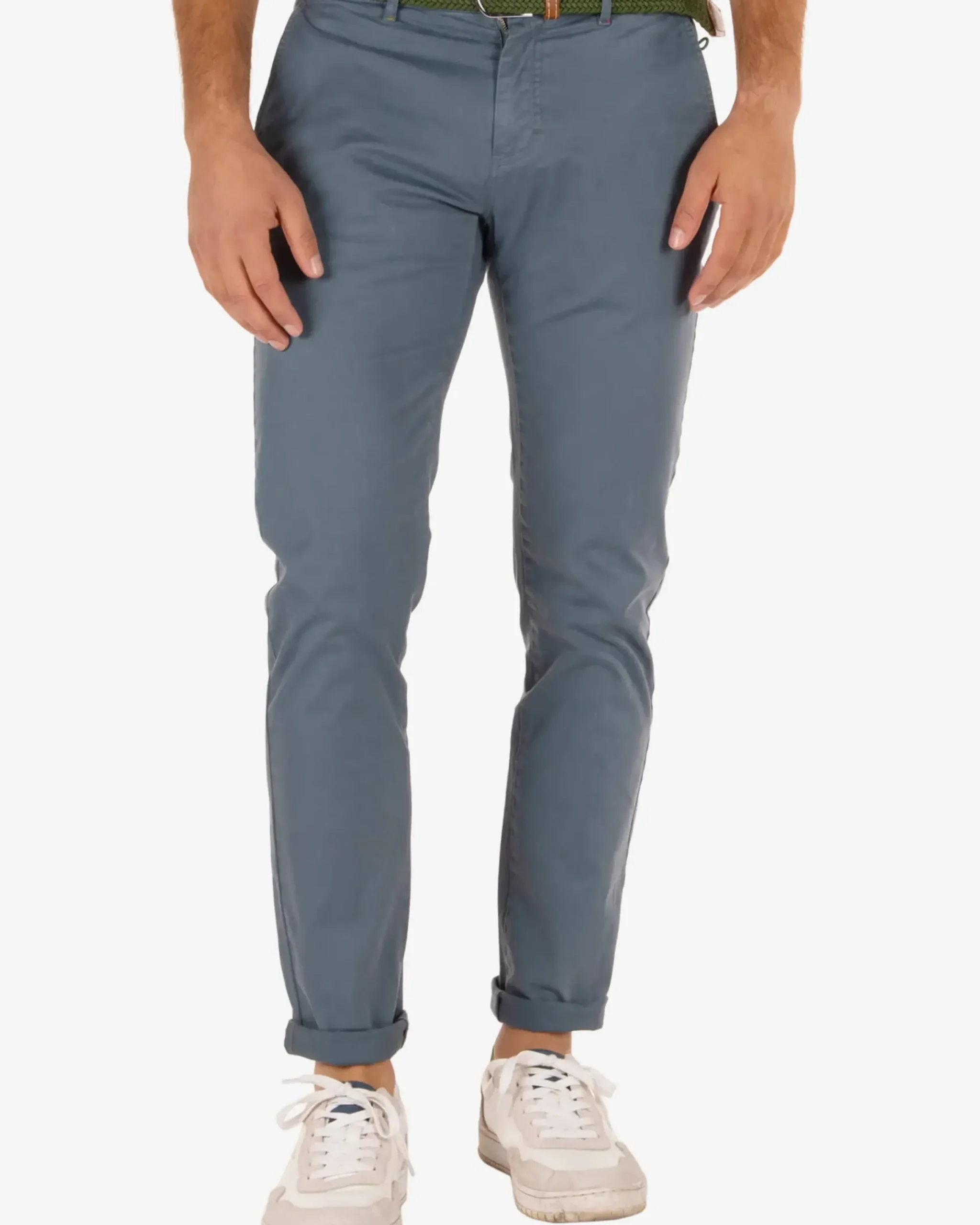 Chino broek Napier Twill Stretch - Energy Blue