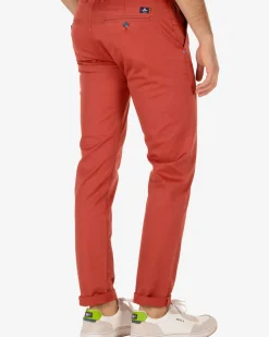 Chino broek Napier Twill Stretch - Brique