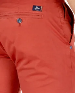Chino broek Napier Twill Stretch - Brique