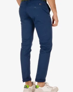Chino broek Napier Twill Stretch - Storm Blue