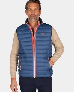 Donkerblauwe bodywarmer