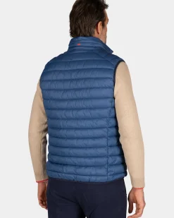 Donkerblauwe bodywarmer