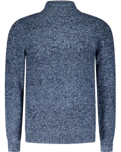 Donkerblauwe gebreide coltrui - Winter Navy