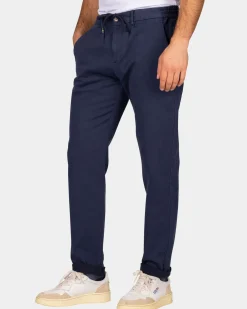 Donkerblauwe jersey chino - Autumn Navy