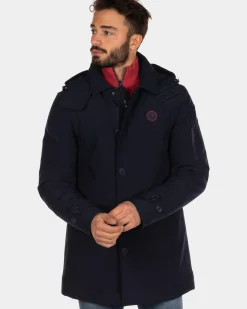 Donkerblauwe Parka Clive - Ink Navy
