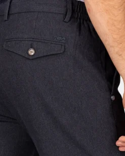 Donkerblauwe twill chino - Autumn Navy