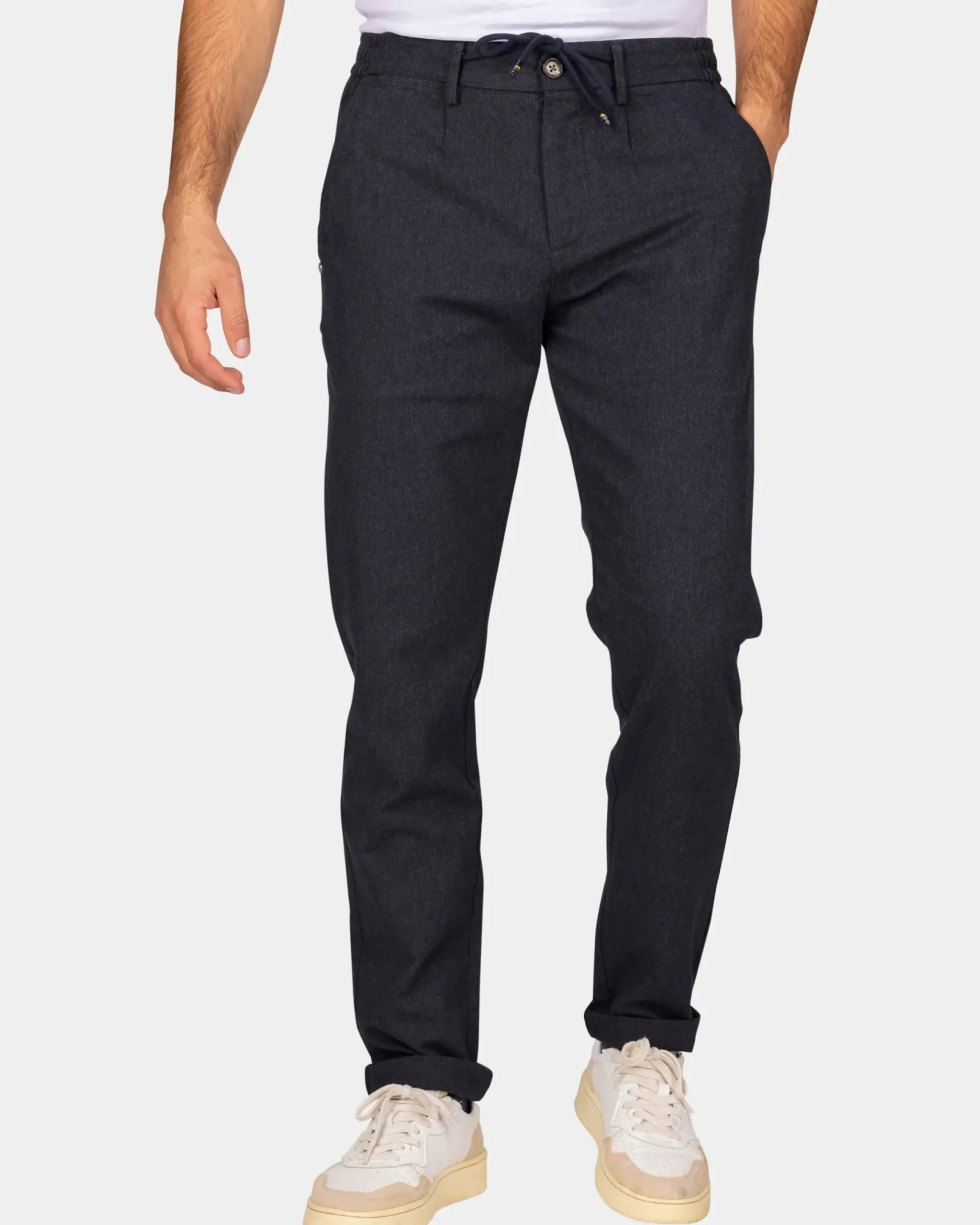 Donkerblauwe twill chino - Autumn Navy