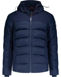 Donkerblauw gewateerd jack - Winter Navy