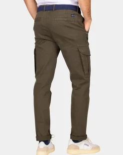 Donkergroene cargo broek - Quartz Green
