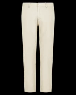 Ecru chino met stretch - Shimmering Sand