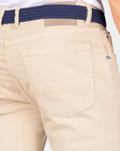Ecru jeans met stretch - Shimmering Sand