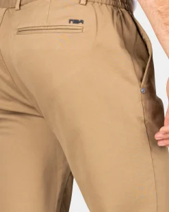 Ecru jersey chino - Shimmering Sand