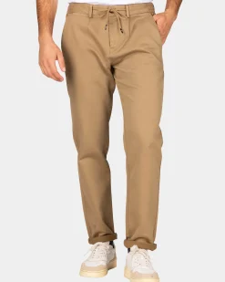 Ecru jersey chino - Shimmering Sand