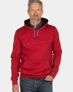 Effen hoodie Oruru - Cardinal Red
