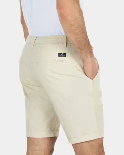 Effen katoenen chino shorts - Light Kit