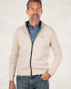 Effen katoen vest