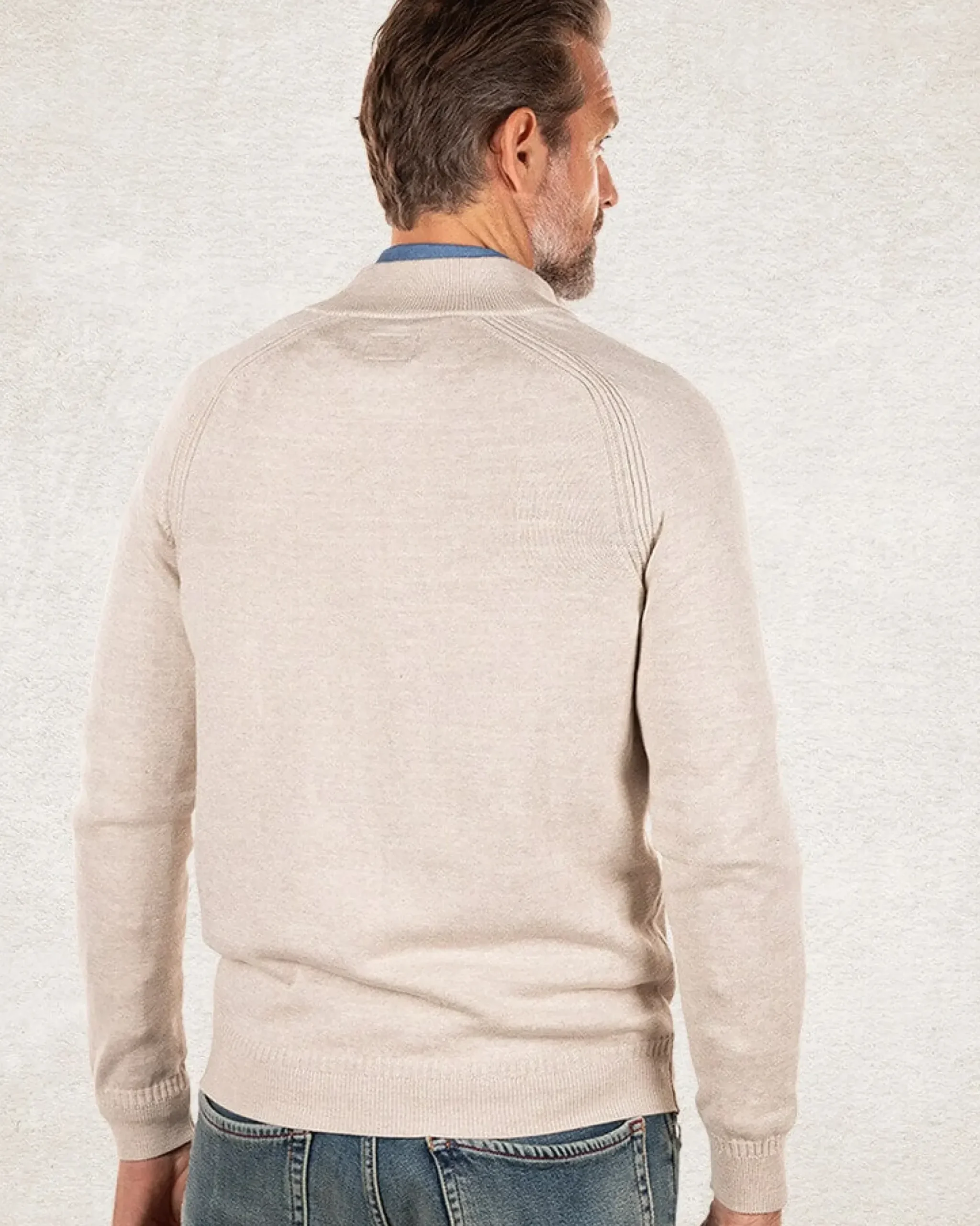 Effen katoen vest