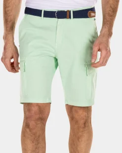 Effen korte broek - Teal Green