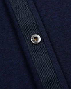 Effen overhemd met lange mouwen - Traditional Navy