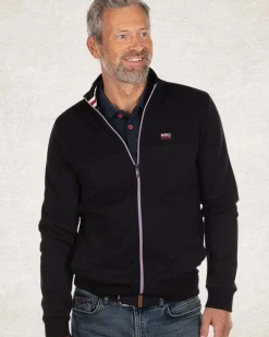 Effen sweat vest - Pitch Navy