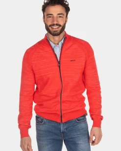 Effen vest - Orange Red