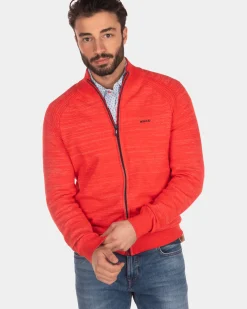 Effen vest - Orange Red