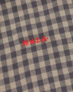 Geruit katoenen flannel overhemd - Army Ground
