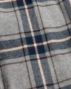 Geruit overhemd met lange mouw Speden - Grey Melange