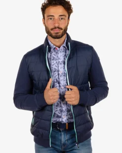 Gewatteerd vest Brown Peak - Reef Navy