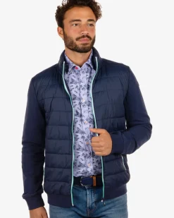 Gewatteerd vest Brown Peak - Reef Navy