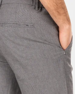 Grijze katoenen chino - Light Grey