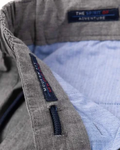 Grijze katoenen chino - Light Grey