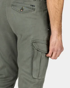 Groene cargo broek