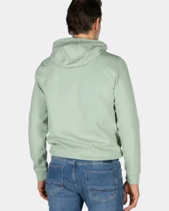 Groene hoodie