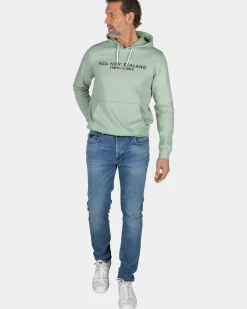 Groene hoodie