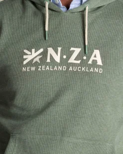 Groene katoenen hoodie